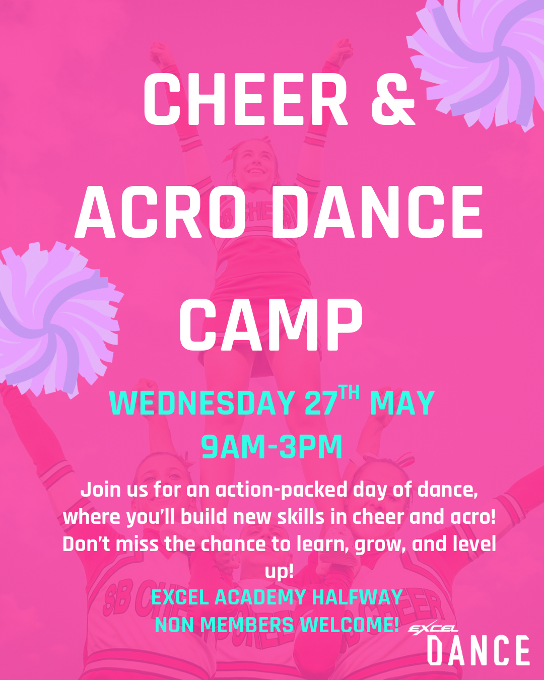 CHEER & ACRO DANCE CAMP✨