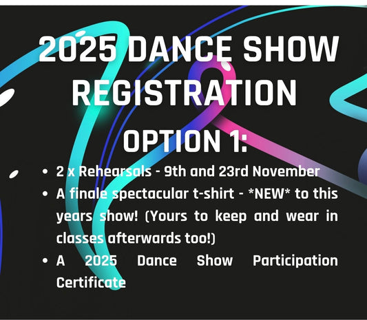 Dance Show Registration 2025