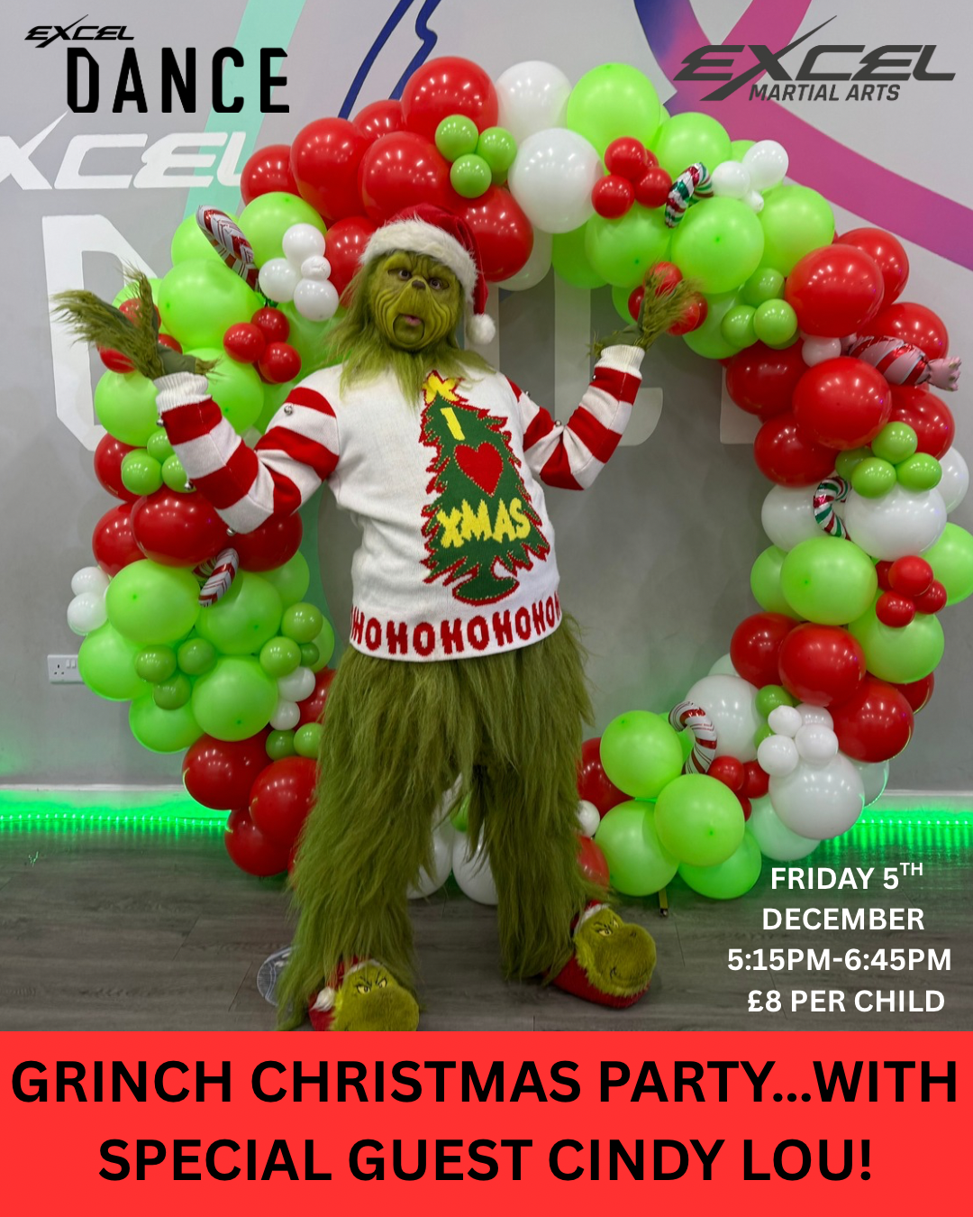 GRINCH & CINDY LOU CHRISTMAS PARTY🎄✨🎅🏻